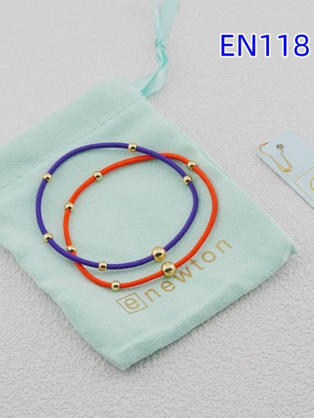 Enewton Hair Tie & Bracelet Dual-Use Set